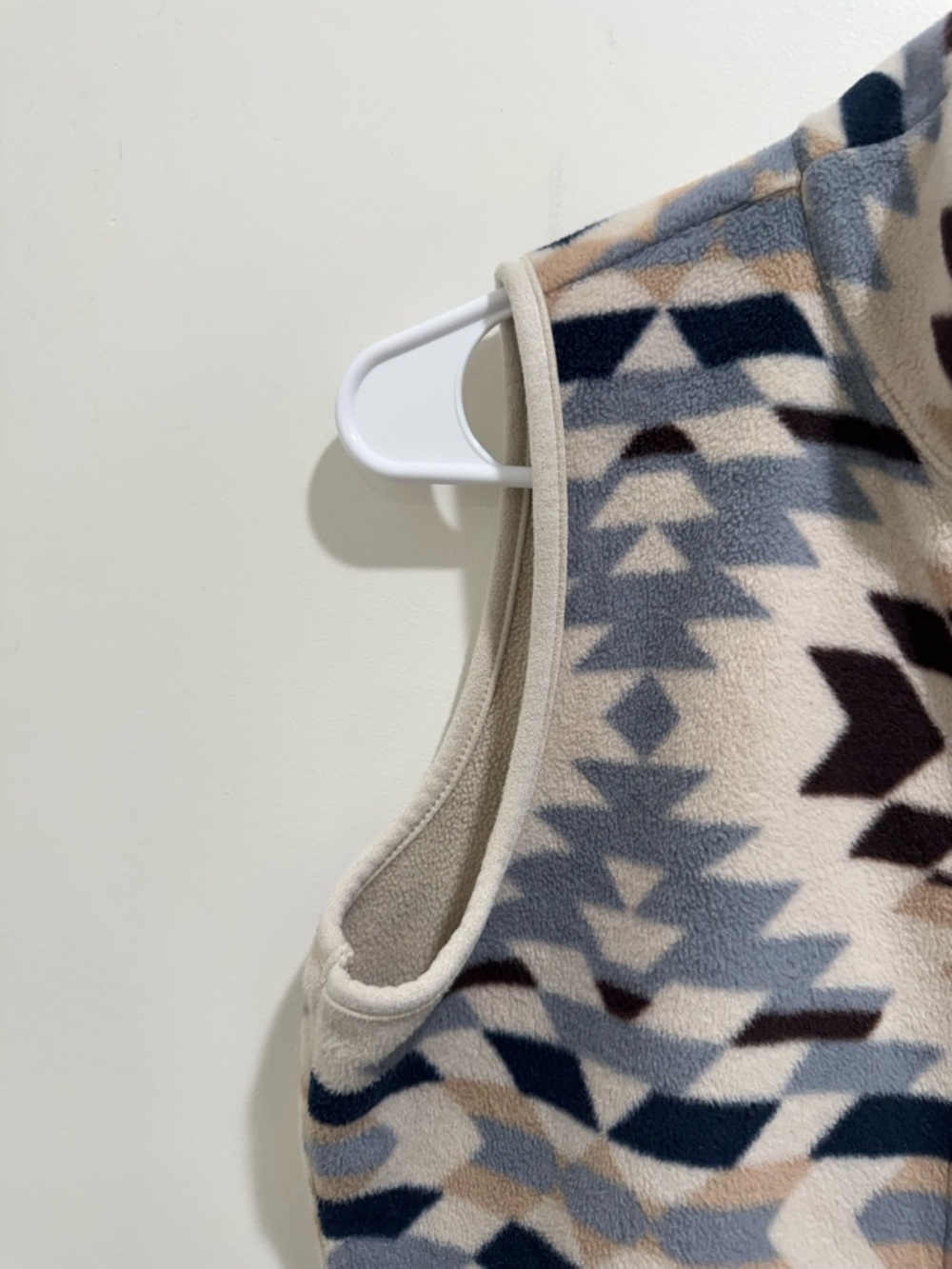Shyanne Southwestern Aztec Fleece Vest‎ Snap Front Western Print XS - Picture 13 of 16
